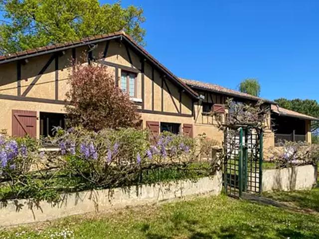 Bouzon Gellenave 32290 Achat / Vente maison 8 pièces t8 jardin terrasse
