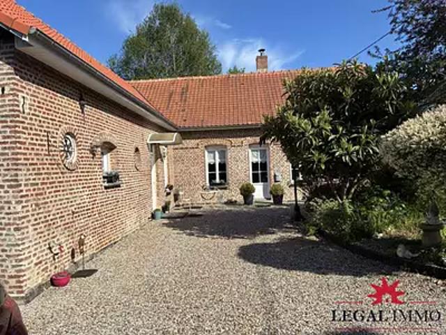 Boubers sur Canche 62270 Achat / Vente maison 6 pièces t6 parking