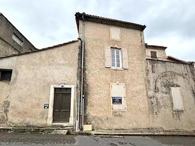 Boucoiran et Nozières 30190 Achat / Vente maison 4 pièces t4 au dernier étage