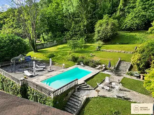 Bougival 78380 Achat / Vente maison 11 pièces t11 au dernier étage piscine