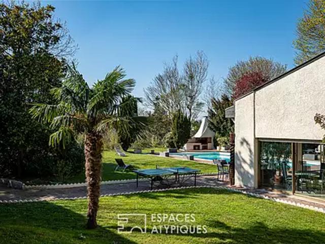 Bougival 78380 Achat / Vente maison 17 pièces t17 au dernier étage piscine