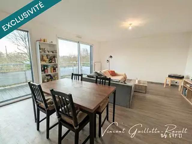 Bouguenais 44340 Achat / Vente appartement 3 pièces t3 parking