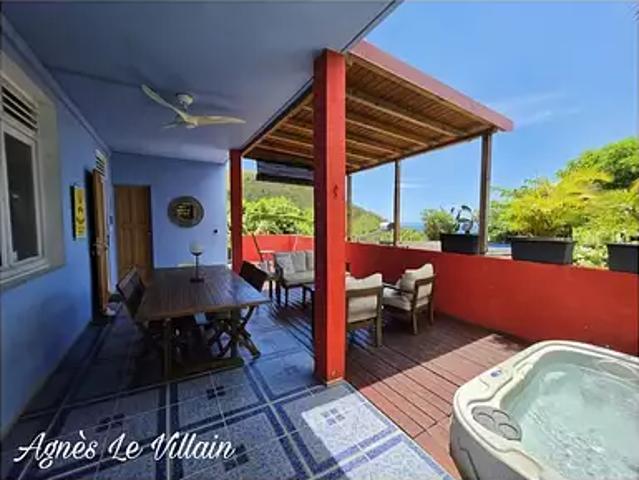 Bouillante 97125 Achat / Vente maison 4 pièces t4 jardin terrasse