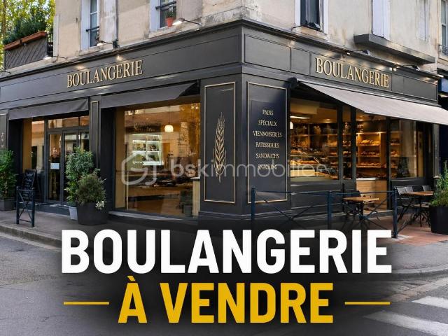 # BOULANGERIE CLÉ EN MAIN + TERRASSE + LOGEMENT + PARKING – OPPORTUNITÉ RARE