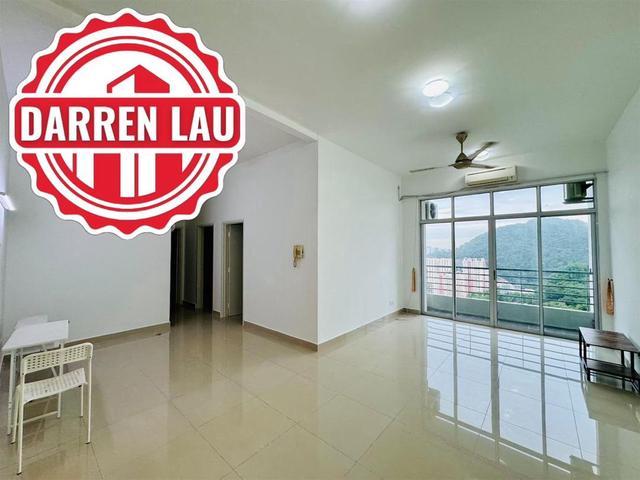 BOULEVARD 1195sf 2CARPARKS BALCONY BASIC FITTINGS AYER ITAM FARLIM