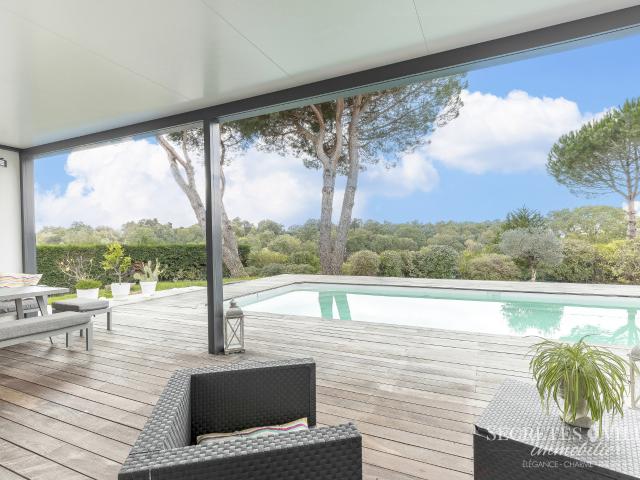 BOULIAC VILLA FAMILIALE 192M2 VUE DEGAGEE AVEC APPARTEMENT