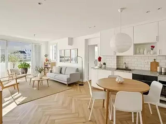 Boulogne Billancourt 92100 Achat / Vente appartement 3 pièces t3 cave balcon