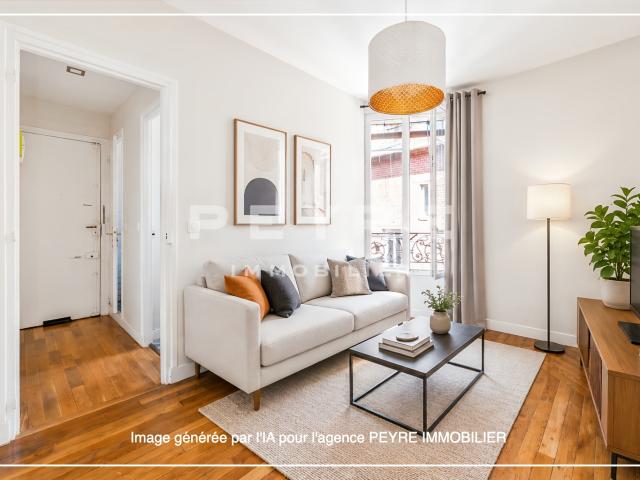 Appartement à vendre Boulogne Billancourt 2 pièces 28,70 m2