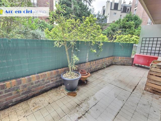 Boulogne Nord Rue Fessart 3 pièces rez de jardin