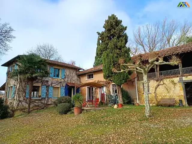 Boulogne sur Gesse 31350 Achat / Vente maison 9 pièces t9 piscine terrasse