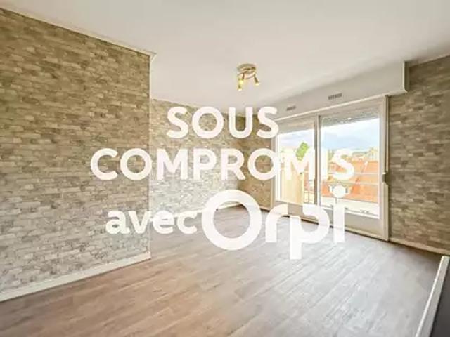 Boulogne sur Mer 62200 Achat / Vente appartement 2 pièces t2 au dernier étage cave