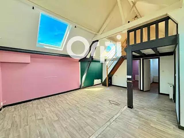Boulogne sur Mer 62200 Achat / Vente appartement 4 pièces t4 au dernier étage