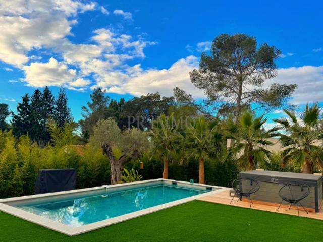 BOULOURIS: VILLA RECENTE de plain pied de + 175m2 Piscine