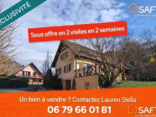Bourbach le Bas 68290 Achat / Vente maison 4 pièces t4 parking