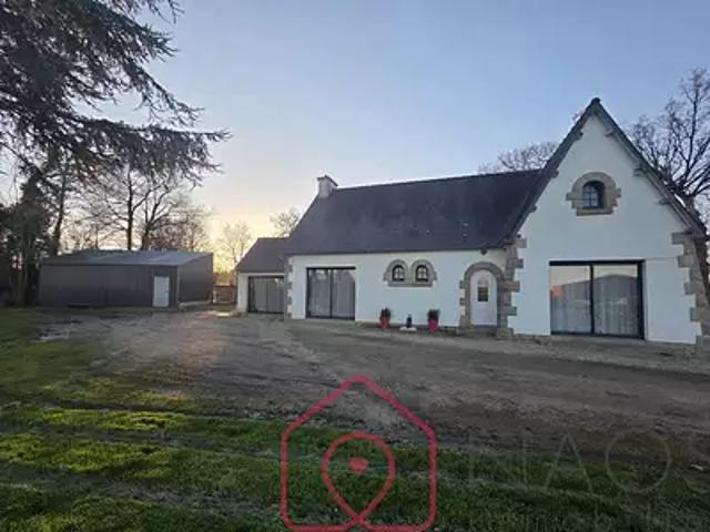 Bourbriac 22390 Achat / Vente maison 5 pièces t5 au dernier étage terrasse