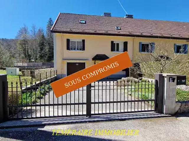 Bourg de Sirod 39300 Achat / Vente maison 5 pièces t5