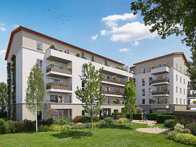 Bourg en Bresse 01000 Programme neuf appartement neuf à vendre t2 BBC TVA 5,5% Pinel