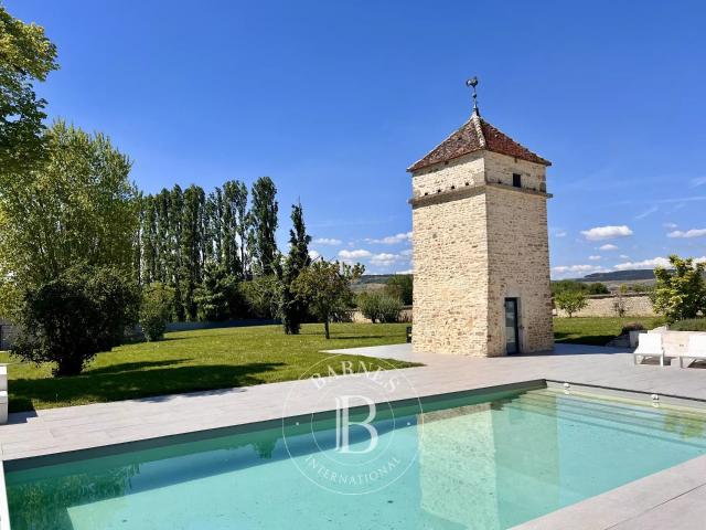 Bourgogne Maison en pierre avec piscine proche vignes 645m² Beaune