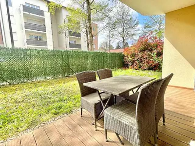 Bourgoin Jallieu 38300 Achat / Vente appartement 2 pièces t2 au dernier étage cave