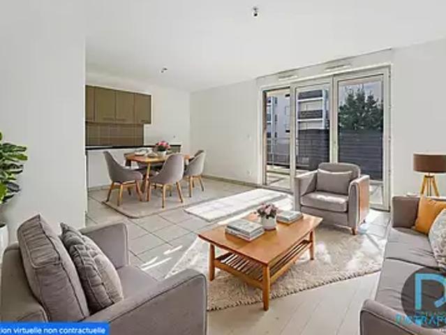 Bourgoin Jallieu 38300 Achat / Vente appartement 3 pièces t3 parking