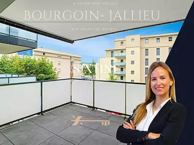 Bourgoin Jallieu 38300 Location appartement 3 pièces t3 terrasse