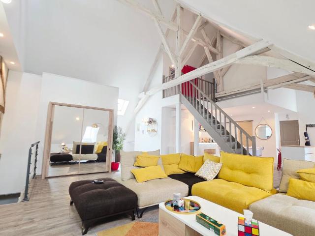 BOURGES CENTRE APPARTEMENT LOFT 106M² 3 CHAMBRES