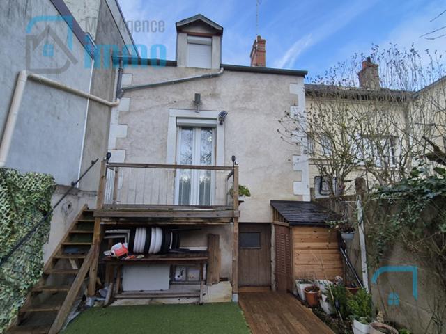 Bourges Vauvert Maison 2 chambres avec jardin