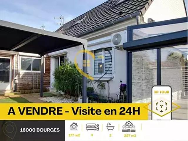 Bourges 18000 Achat / Vente maison 6 pièces t6