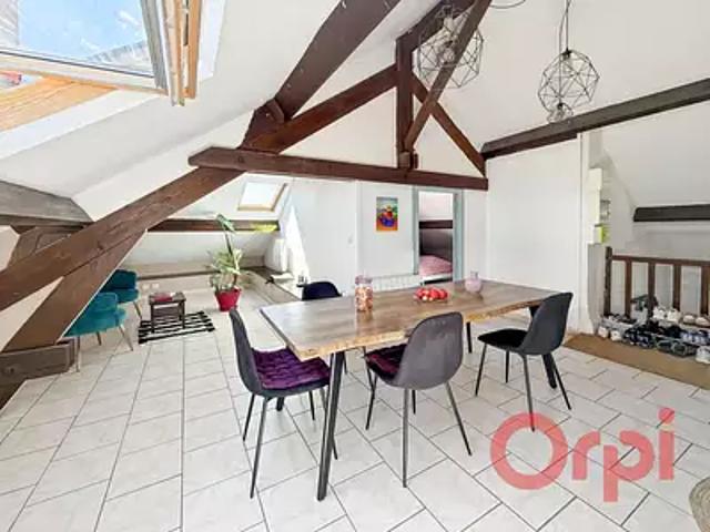 Bourges 18000 Achat / Vente appartement 3 pièces t3 au dernier étage