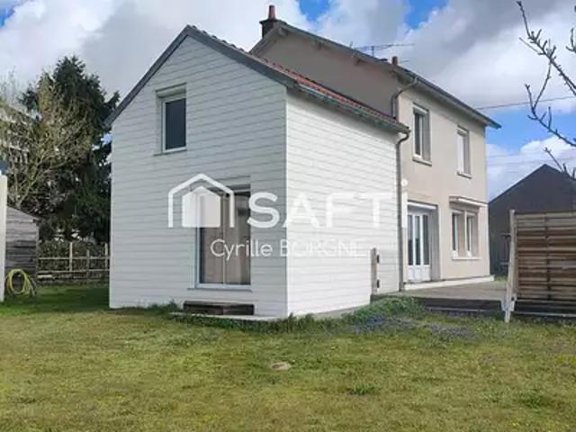 Bourgueil 37140 Achat / Vente maison 5 pièces t5 terrasse parking
