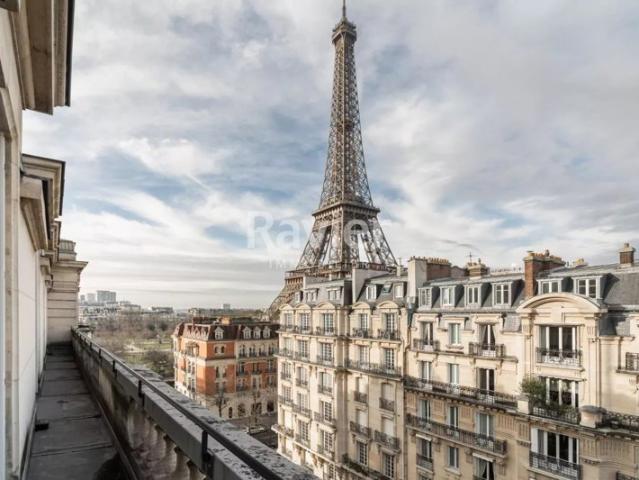 BOURDONNAIS / CHAMPS DE MARS / VUE TOUR EIFFEL 7pièces 268.4m² + Balcons