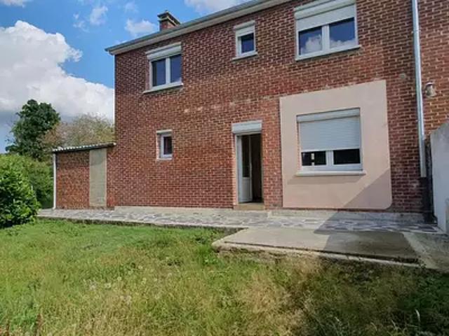 Boussois 59168 Location maison 5 pièces t5 jardin terrasse