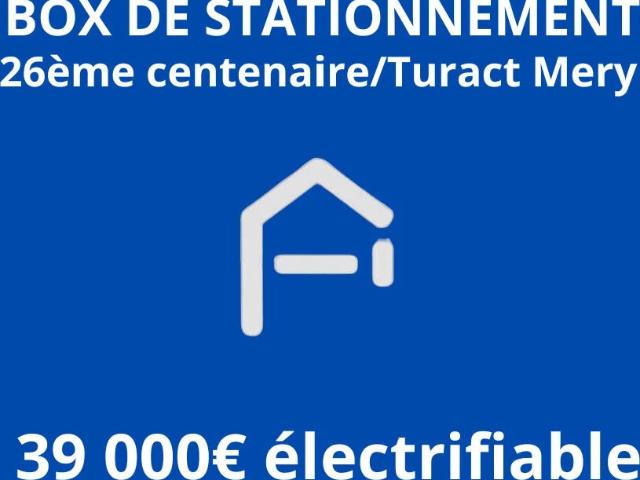 Box 13.5m² 26 ème centenaire / allée Turcat Mery