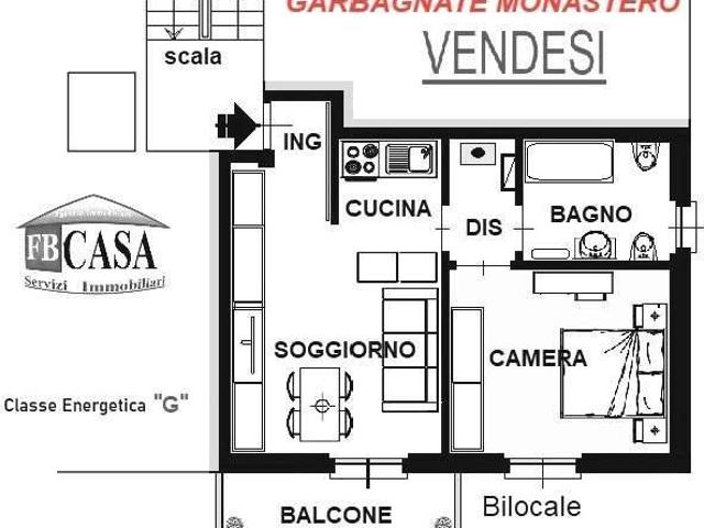 Appartamento in vendita a Garbagnate Monastero LC