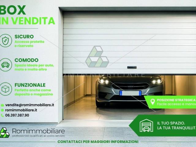 Box / Garage in vendita a Roma RM