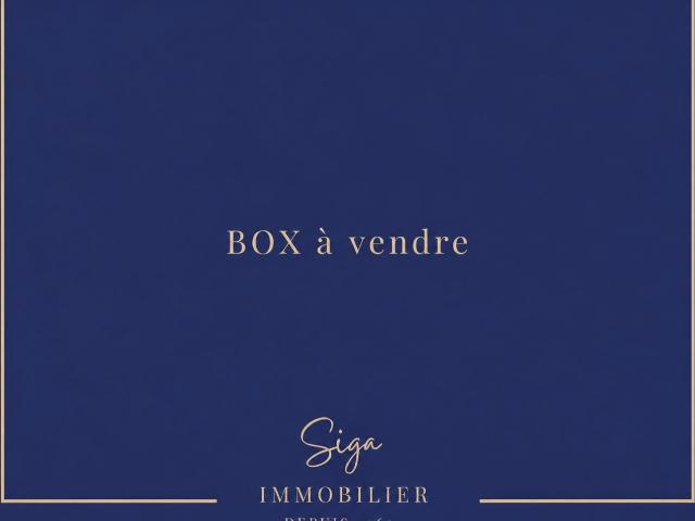 Box double en sous sol Les Hauts de Maristella Marseille 14e