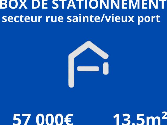 Box de stationnement rue sainte
