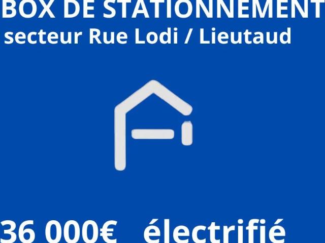 Box de stationnement rue Perrin Solliers