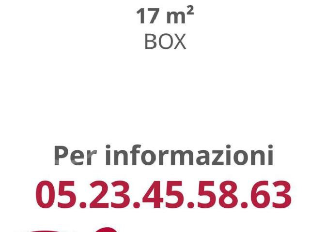 Box/Garage 17mq in vendita a Piacenza