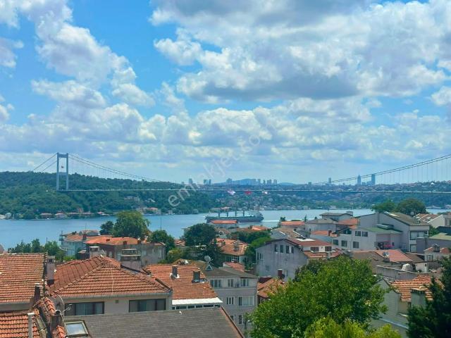 Boyacıköyde Eşsiz Boğaz Manzaralı, Kiralık 2+1 Çatı Dubleksi
