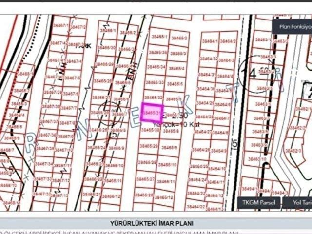 Bozyaka Abdi İpekçi Mah 115 m2 müstakil parsel