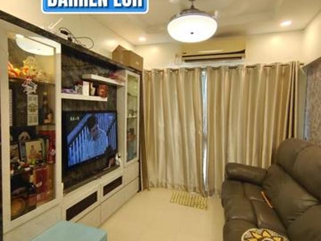BL GARDEN 700sqft FURNISHED RENOVATED 2CP at GROUND FLOOR AYER ITAM