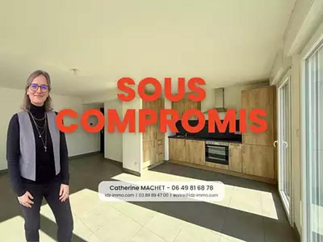 Blotzheim 68730 Achat / Vente appartement 3 pièces t3 parking