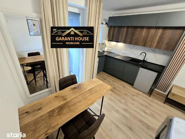 Bloc nou, apartament cu o camera, mobilat, utilat, 280€/Luna