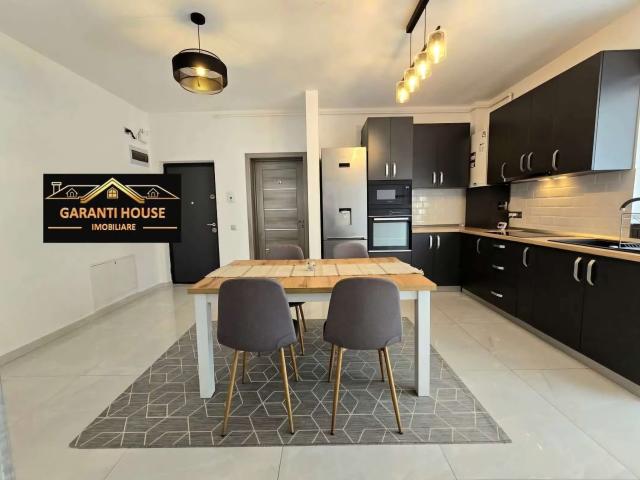 Bloc nou, apartament cu 3 camere, mobilat si utilat, parcare, 400€/Luna