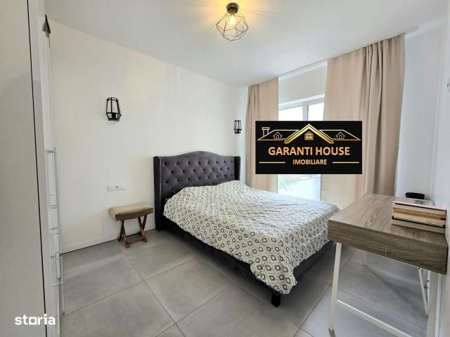 Bloc nou, apartament cu 3 camere, etaj 1, mobilat si utilat, 450€/Luna