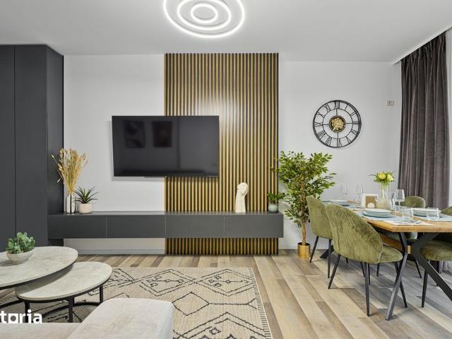 Bloc nou, apartament 2 camere prima inchiriere!Loc de parcare, Mobilat