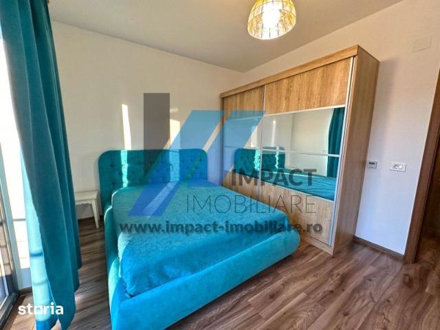 Bloc nou, complet mobilat si utilat,Mercur, loc de parcare propriu