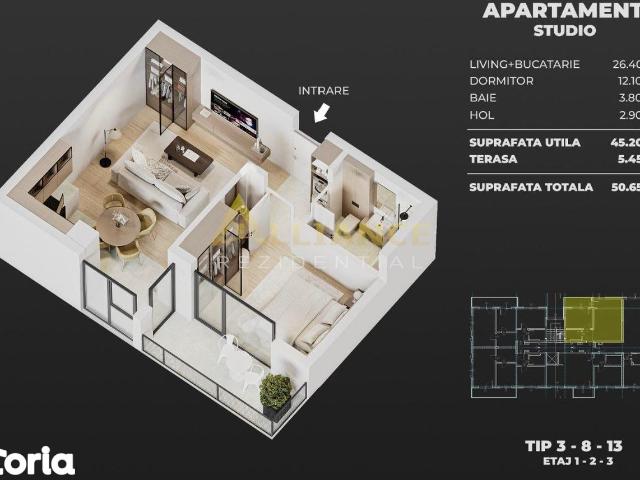Bloc nou Preturi accesibile | Proiect modern | Calitate premium