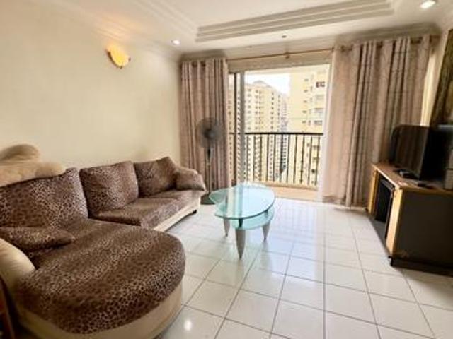 Block B high floor Taman Kristal Fully furnished